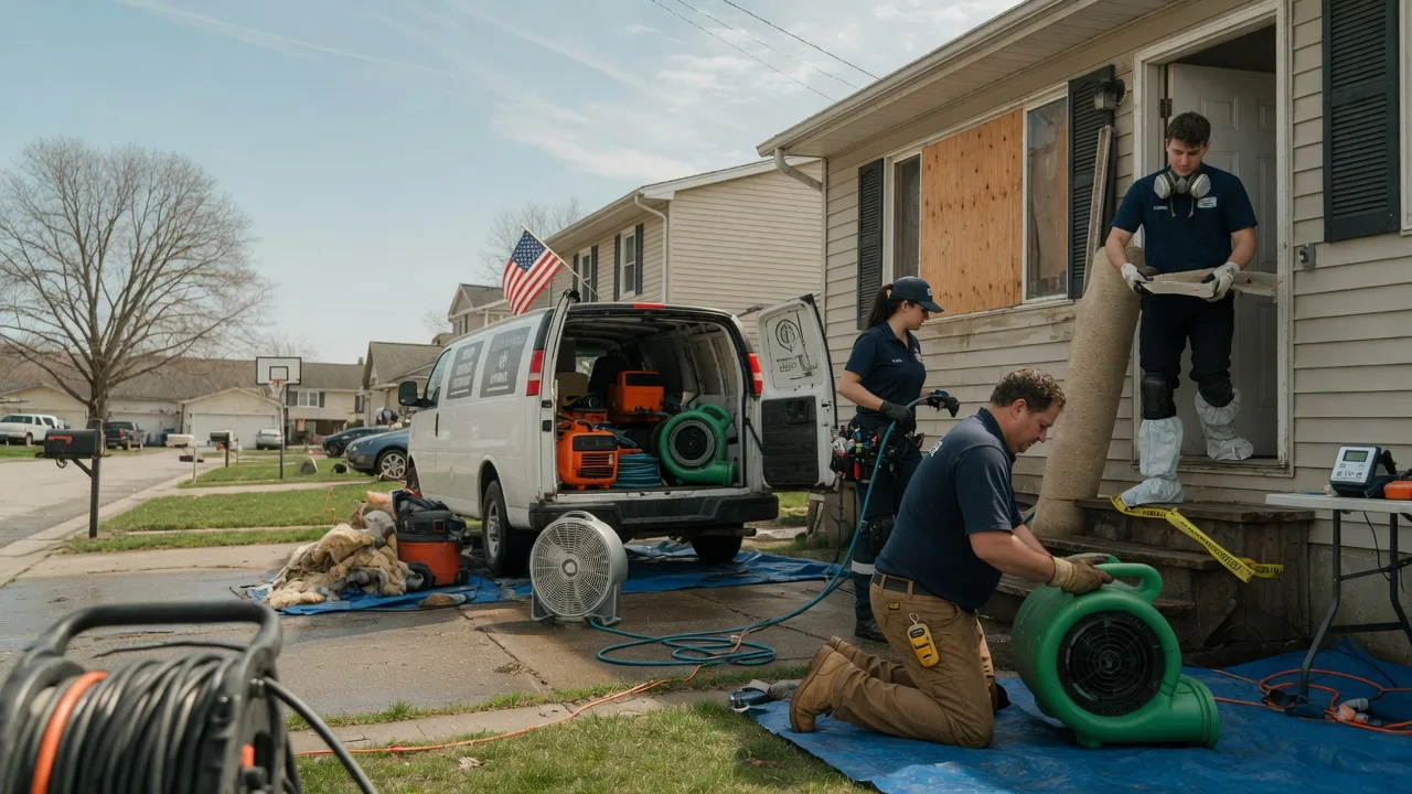 Water Damage Restoration in Walnut Bottom, PA near me